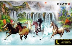 Tranh sơn dầu mã đáo thành công 65